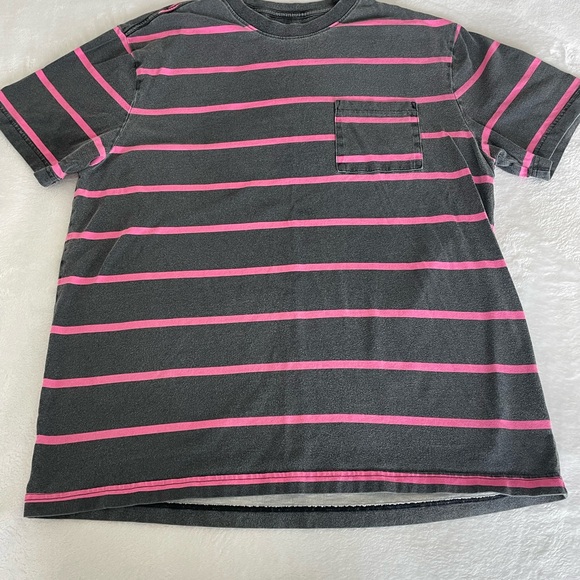 American Eagle large, grey with pink stripes - Picture 3 of 5
